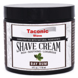 Five Indie Men's Grooming Brands You Need to Know - Taconic Shave's Bay Rum Shave Cream Review