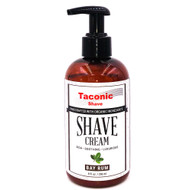 Taconic Pump Shave Cream and Aftershave Splash Review by Sharpologist.com