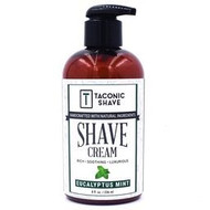 Taconic's Eucalyptus Mint Pump Shave Cream  - Best Brushless Shave Cream in SPY's Top List