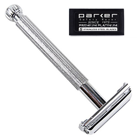 How to change a blade in Parker's Butterfly Open Safety Razors