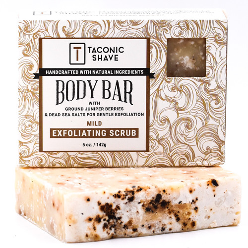 Taconic All Natural Body Cleansing Bar - Exfoliating Scrub