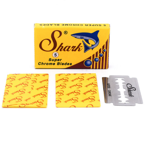 Shark Super Chrome Double Edge Safety Razor Blades