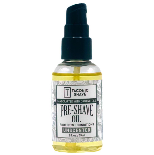 Taconic Shave unscented organic preshave oil