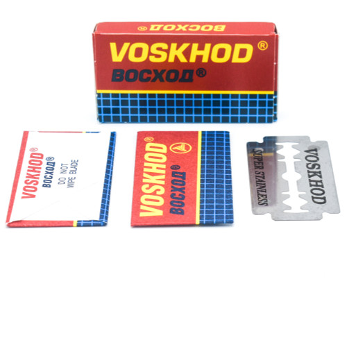Voskhod Double Edge Safety Razor Blades 5 pack