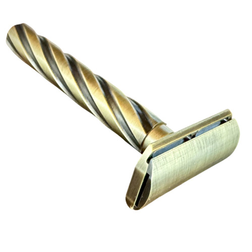 Parker Flight Brass Safety Razor