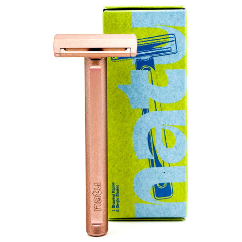 Natu Single Edge Safety Razor copper