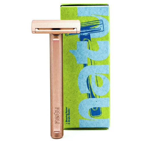 Natu Single Edge Safety Razor copper