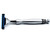 Taconic Shave Heavyweight Chrome Gillette Sensor Compatible Razor left