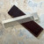 Taconic Shave Premium Stainless Steel Pocket Comb with leather case