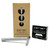 Parker SoloEdge Single Edge Razor - Comes with a box of 100 Parker Premium Platinum Half DE Blades