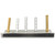 Stainless Steel Razor Stand - Holds 5 Double Edge Safety Razors from the Goodfellas' smile - razors sold separately