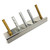 Stainless Steel Razor Stand - Holds 5 Double Edge Safety Razors from the Goodfellas' smile - razors sold separately