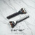Parker Deluxe Chrome Fusion Compatible Razor beside matte black chrome fusion variation sold separately