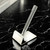 Parker Soloedge in the Goodfellas' smile Stainless Steel Razor Stand for Safety Razors (sold separately)