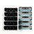 Taconic Shave TRI-EDGE Triple Blade Razor Cartridges Compatible with Sensor Models - 5 pack front and back
