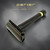 Parker Variant Adjustable Safety Razor Anniversary Matte Black Limited Edition Open Comb right on black