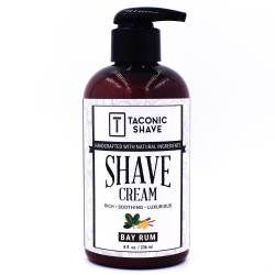 Taconic's Shave Creams in Pump Bottles Named a Top Shave Cream for 2021!