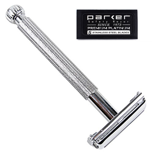 How to change a blade in Parker's Butterfly Open Safety Razors Super