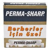 100 Perma-Sharp Straight Edge Razor Blades for usse in Professional Barber Razors