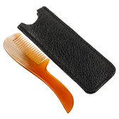 Parker Genuine Ox Horn Mustache Comb