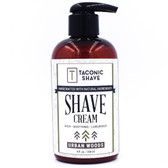 Taconic Urban Woods Shave Cream in 8 oz. Pump Bottle