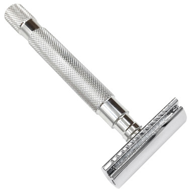 Safety Razor with Closed Head | Parker 64S Stainless Steel