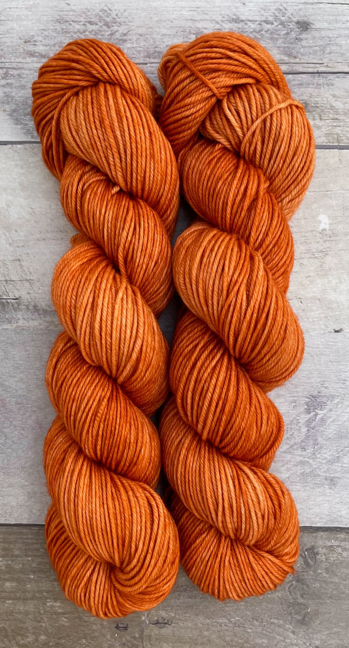 International Orange - Polka Dot Sheep