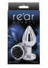 NS Novelties Rear Assets Rose — Aluminum Plug | Medium Black