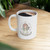 Bridezilla Heart Illustration Mug | Ceramic Coffee Tea Cup