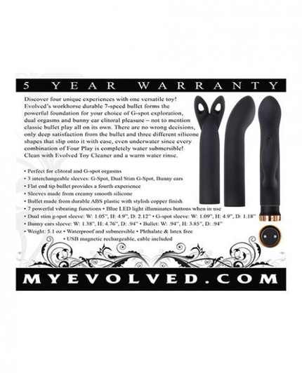 Evolved Four Play — Couples Toy Kit