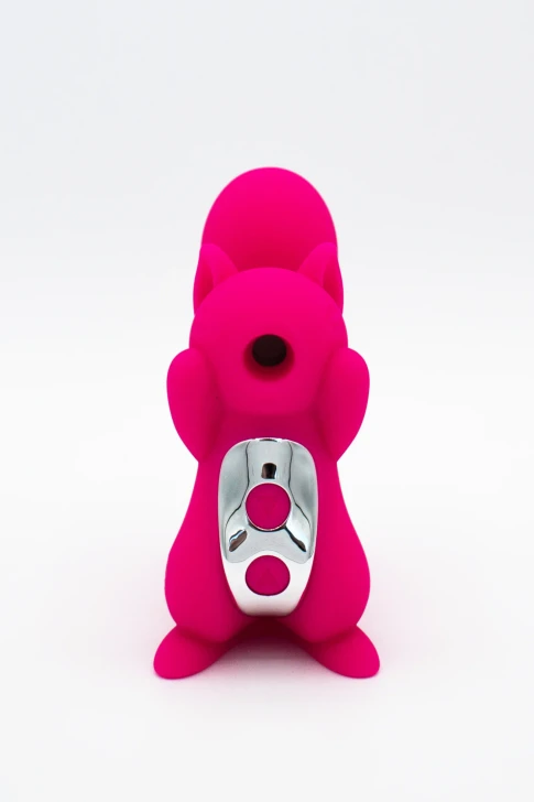 Natalie's Toy Box Screaming Squirrel — Air-Pulse and Vibrator | Hot Pink