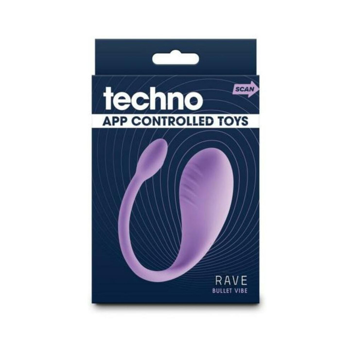 Techno Rave — App-Controlled Kegel Vibrator | Purple