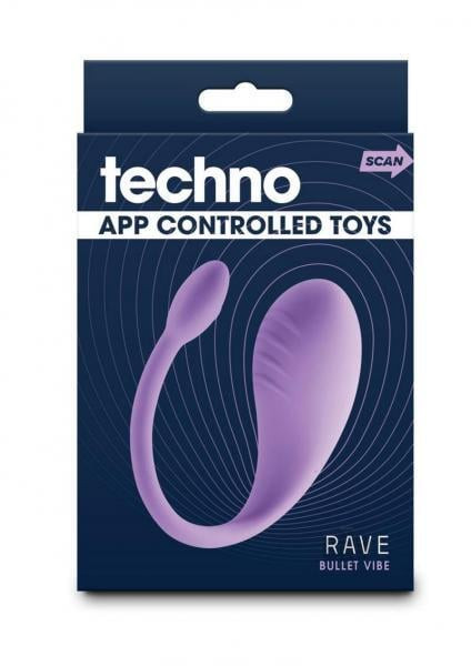 Techno Rave — App-Controlled Kegel Vibrator | Purple