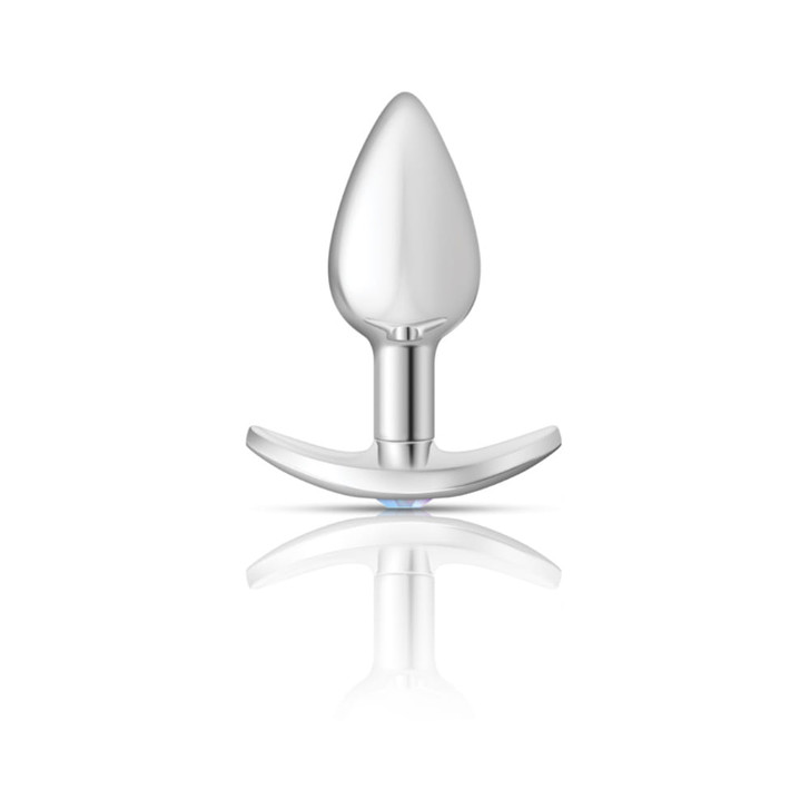 Viben Silver Anchor — Interchangeable-Base Plug Kit | Iridescent Pink