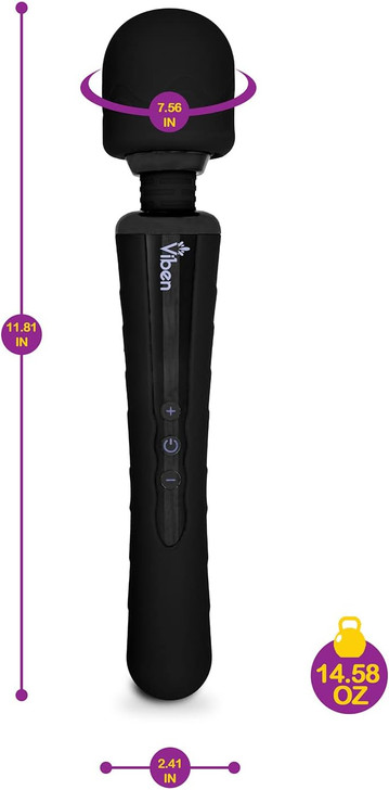 personal wand vibrator . full size wand massager for therapeutic massage and stimulator is perfect for solo play or couples