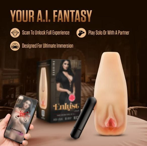 ENLUST SABRINA MALE MASTURBATO W/BULLET VIBRATOR 