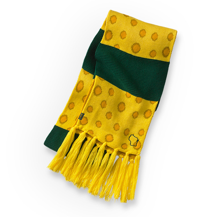 Buy the perfect knit scarf to compliment your favorite Packer gear