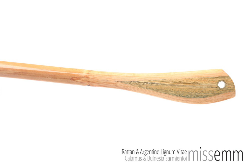 BDSM Discipline Cane | Rattan & Argentine Lignum Vitae | by kink artisan Miss Emm