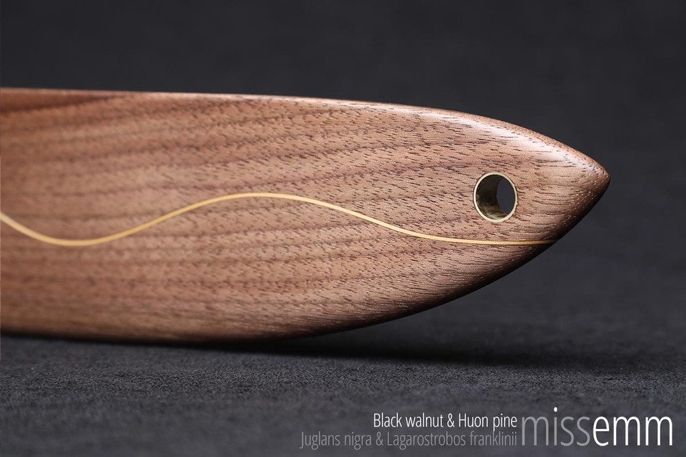 BDSM Fetish Toy | Black walnut spanking paddle | by Sydney kink artisan Miss Emm