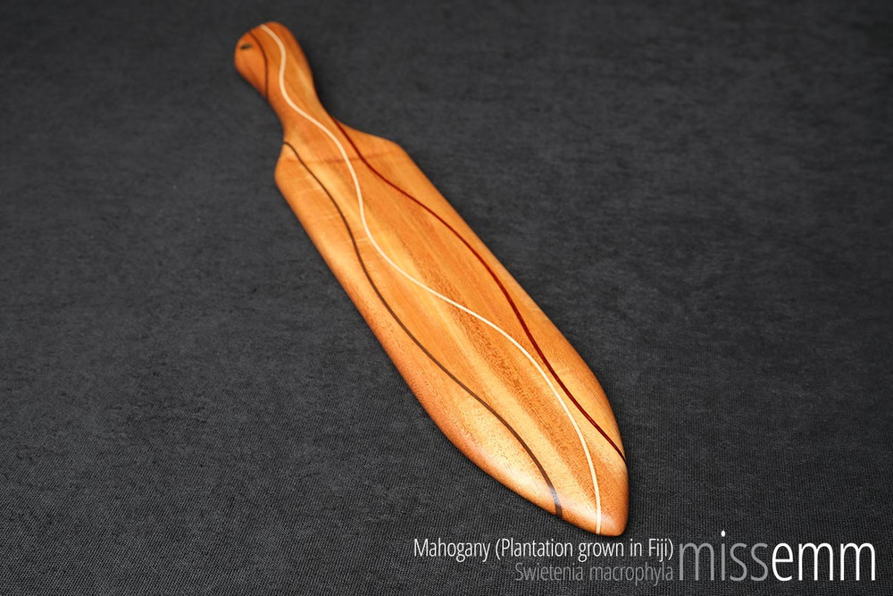 BDSM Toys | Mahogany spanking paddle | by Sydney kink Artisan Miss Emm