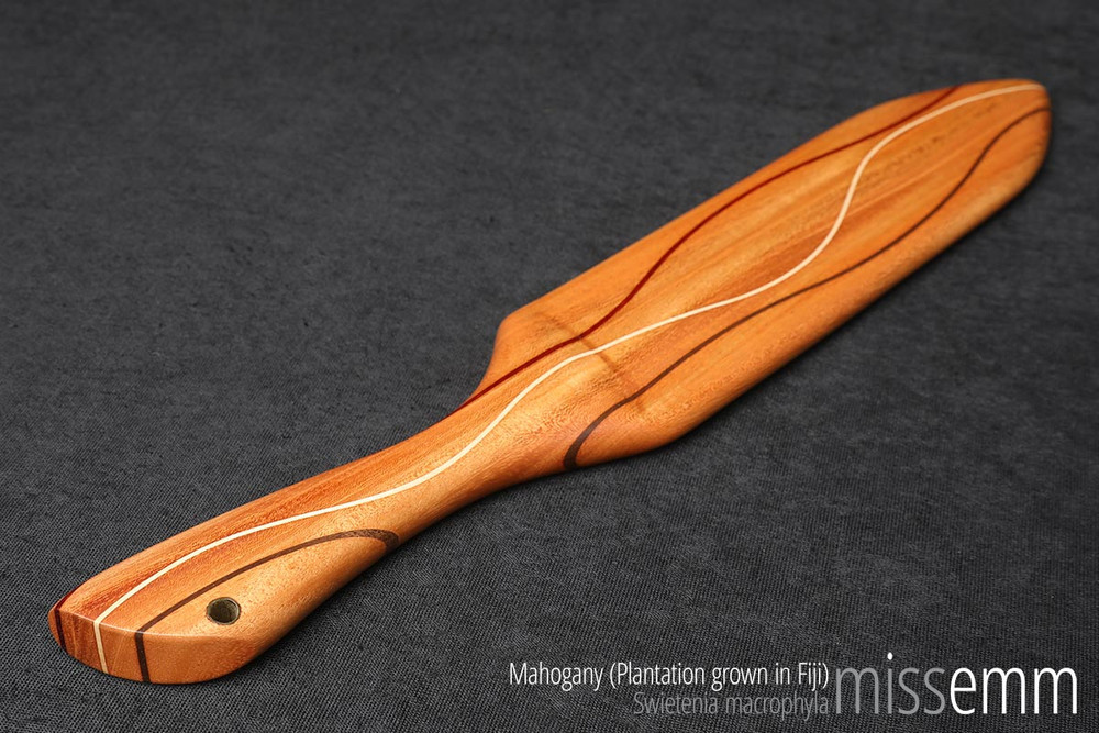 BDSM Toys | Mahogany spanking paddle | by Sydney kink Artisan Miss Emm