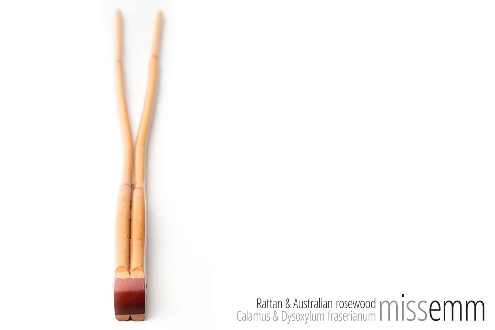 Double Cane - Rattan & Aus Rosewood - 675mm x 10mm