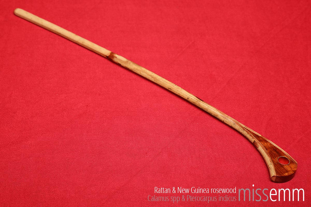 Unique handcrafted bdsm toys | Rattan spanking cane | By kink artisan Miss Emm | The perfect kink toy for those looking for something a different,  something functional, and something stylish.