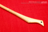 Handmade bdsm toys | Rattan cane | By kink artisan Miss Emm | The cane shaft is rattan cane and the handle has been handcrafted from Huon pine with brass details.