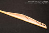 Handmade bdsm toys | Rattan cane | By kink artisan Miss Emm | The cane shaft is rattan cane and the handle has been handcrafted from Pacific maple with brass details.