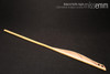 Handmade bdsm toys | Rattan cane | By kink artisan Miss Emm | The cane shaft is rattan cane and the handle has been handcrafted from Pacific maple with brass details.