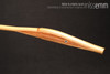 Handmade bdsm toys | Rattan cane | By kink artisan Miss Emm | The cane shaft is rattan cane and the handle has been handcrafted from camphor laurel with aluminium details.