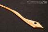 Handmade bdsm toys | Rattan cane | By kink artisan Miss Emm | The cane shaft is rattan cane and the handle has been handcrafted from camphor laurel with brass details.