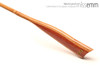 Handmade bdsm toys | Rattan cane | By kink artisan Miss Emm | The cane shaft is rattan cane and the handle has been handcrafted from jarrah with brass details.