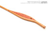 Handmade bdsm toys | Rattan cane | By kink artisan Miss Emm | The cane shaft is rattan cane and the handle has been handcrafted from river red gum with brass details.